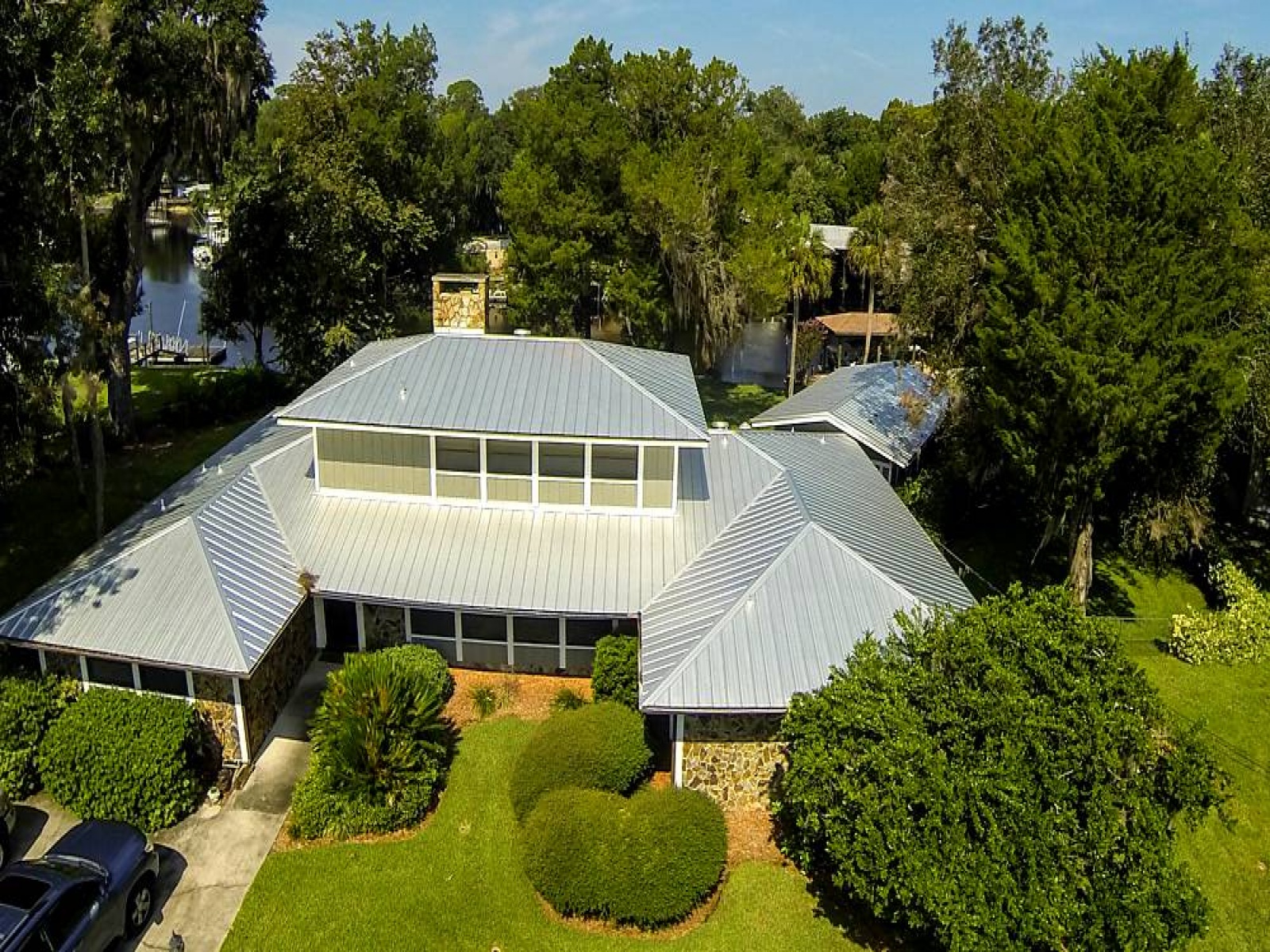 Aerial View of Home Front